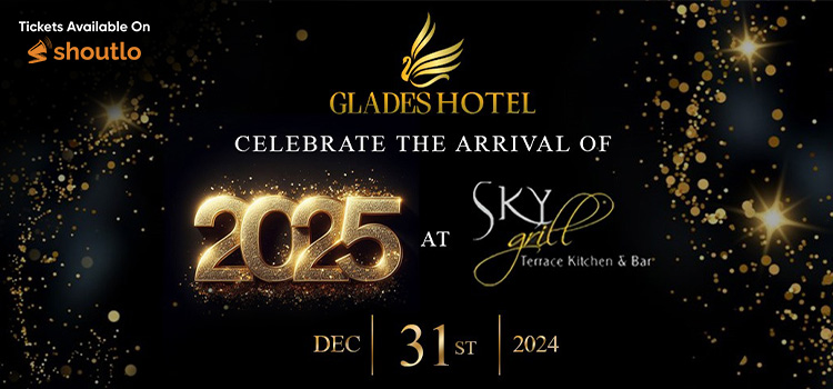 New Year Party 2025 at Glades Hotel - Join the Fun