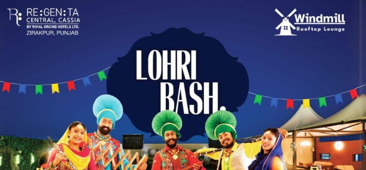 lohri-celebration-windmill-rooftop-zirakpur