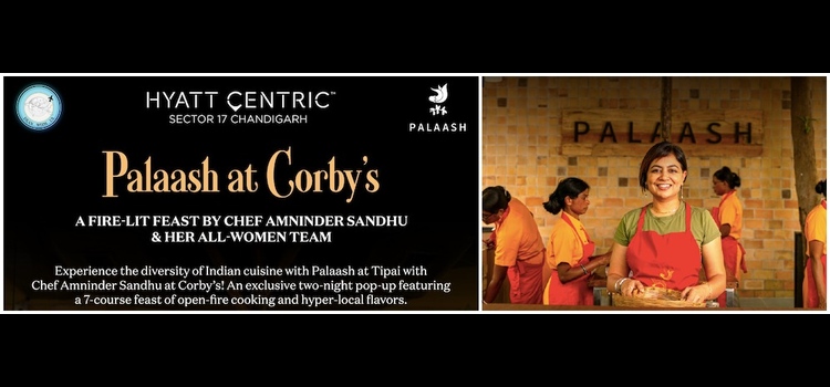 Palaash X Corby's Special Dinner Buffet