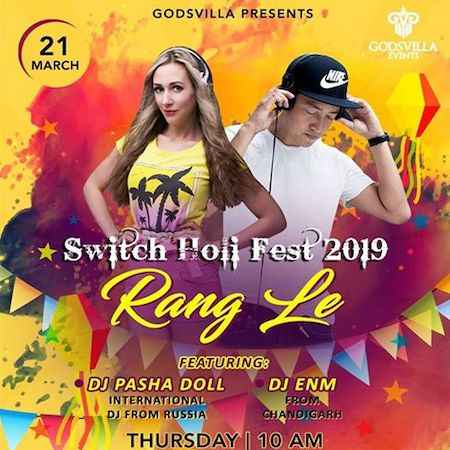 holi switch fest rang le 2019 chandigarh