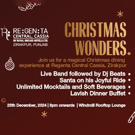 Christmas Wonders at Regenta Central Cassia