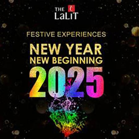 Festive New Year 2025 at The Lalit Chandigarh