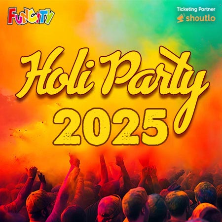 Holi 2025 at Funcity Chandigarh