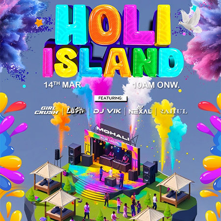 Holi Island 2025 at Allimento