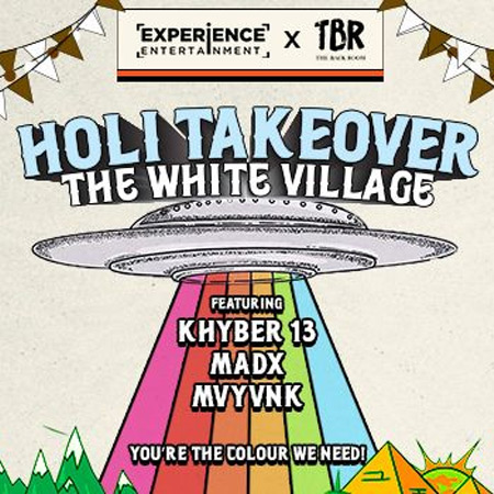 Holi Takeover at The Back Room Garden