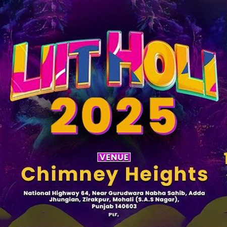 LIT Holi 2025 at Chimney Heights