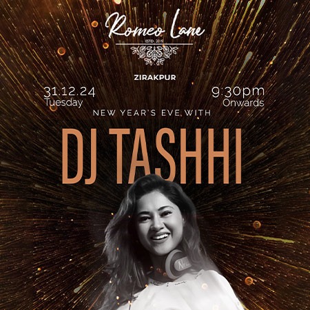 New Year Celebration with DJ Tashhi at Romeo Lane